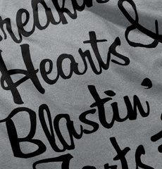 Blastin Farts Ringer Romper Bodysuit-Direct To Garment Print-Brisco Baby