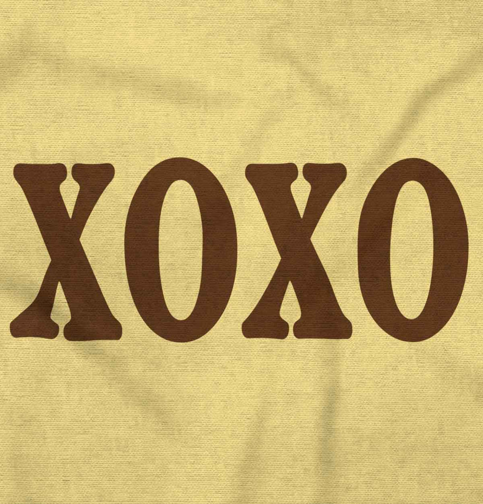 XOXO Infant Toddler T Shirt-Direct To Garment Print-Brisco Baby