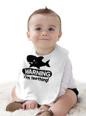 I'm Teething Infant Baby Bib-Direct To Garment Print-Brisco Baby
