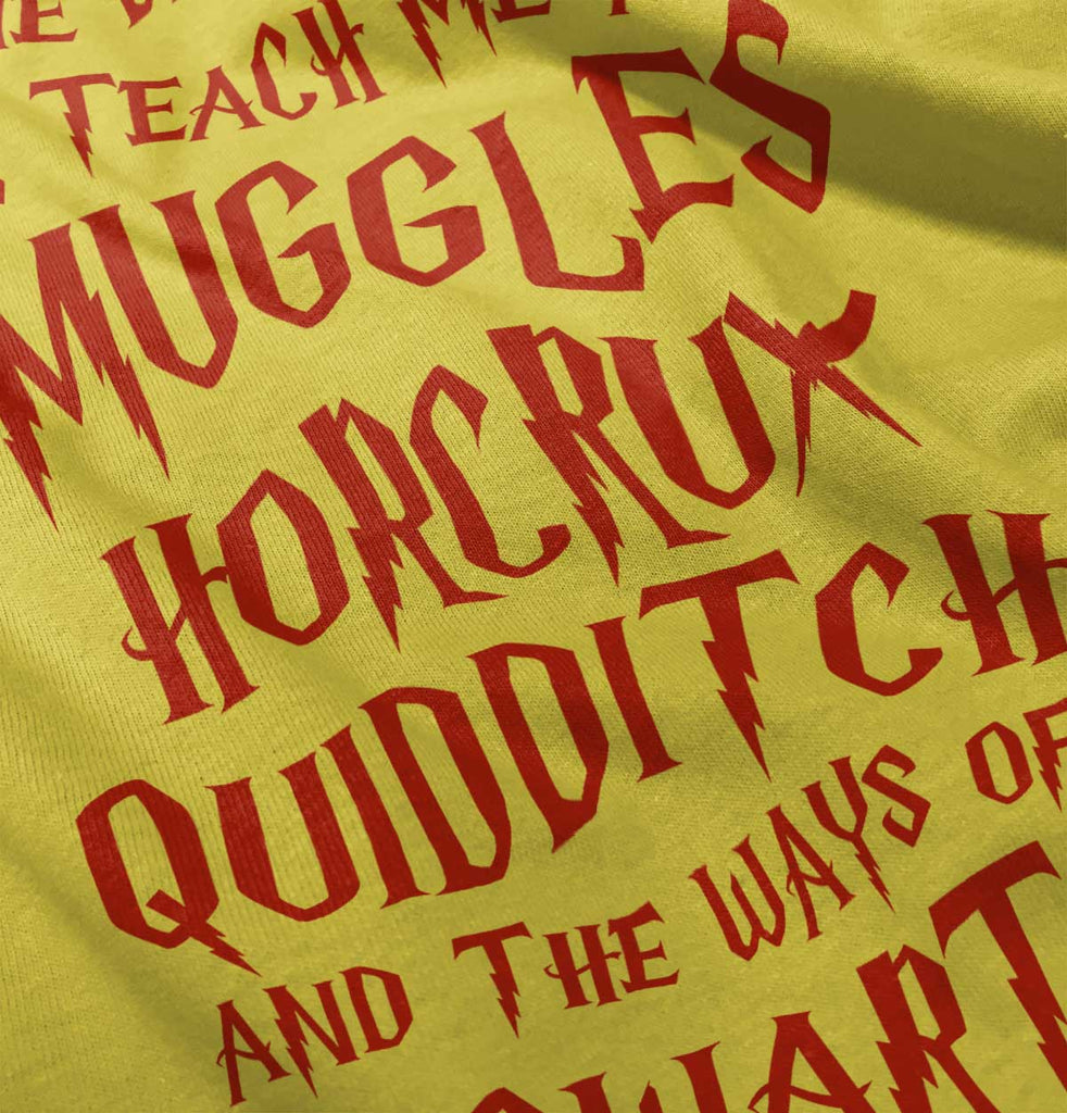 Muggles Horcrux Quidditch Romper Bodysuit-Direct To Garment Print-Brisco Baby