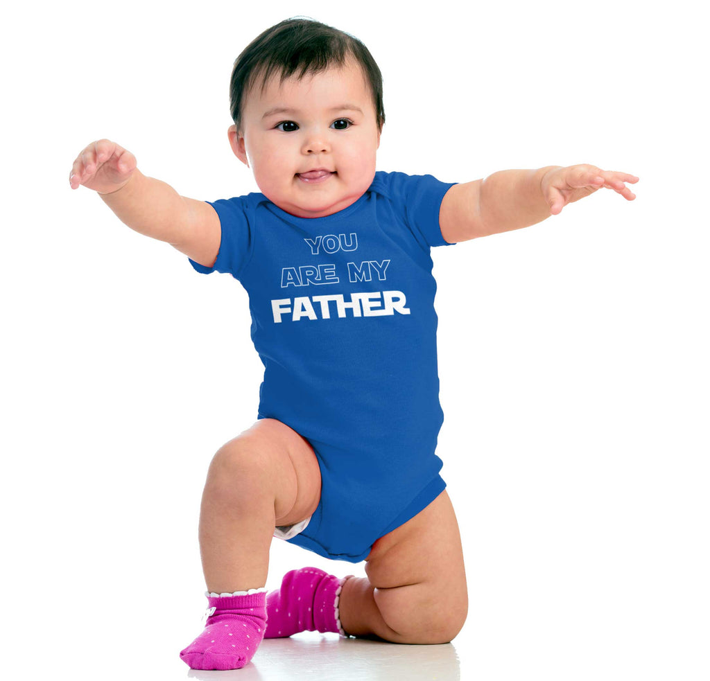 You Are My Father Romper Bodysuit-Direct To Garment Print-Brisco Baby