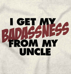 Badass Uncle Baby Striped Skirt Dress-Direct To Garment Print-Brisco Baby