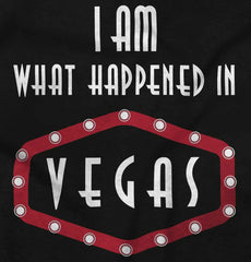 Happened In Vegas Infant Toddler T Shirt-Direct To Garment Print-Brisco Baby