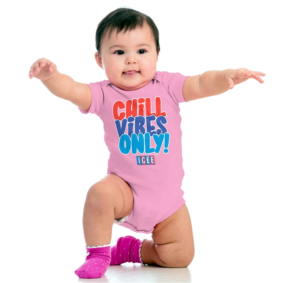 Chill Vibes Only Romper Bodysuit-Direct To Garment Print-Brisco Baby