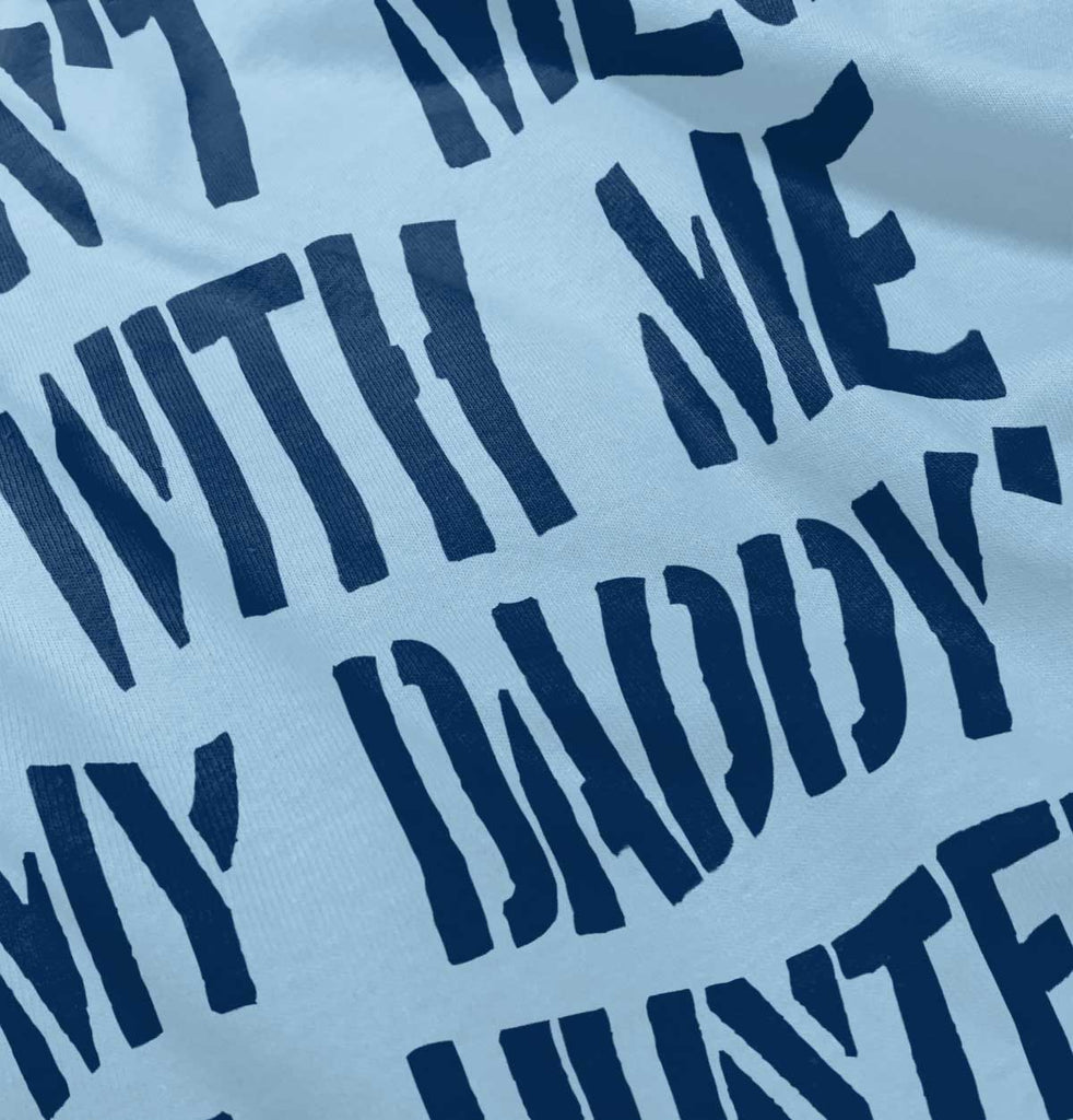 Daddy's A hunter Romper Bodysuit-Direct To Garment Print-Brisco Baby