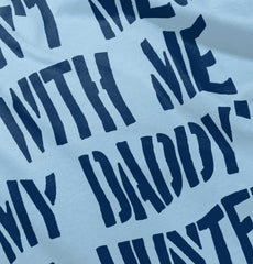 Daddy's A hunter Romper Bodysuit-Direct To Garment Print-Brisco Baby