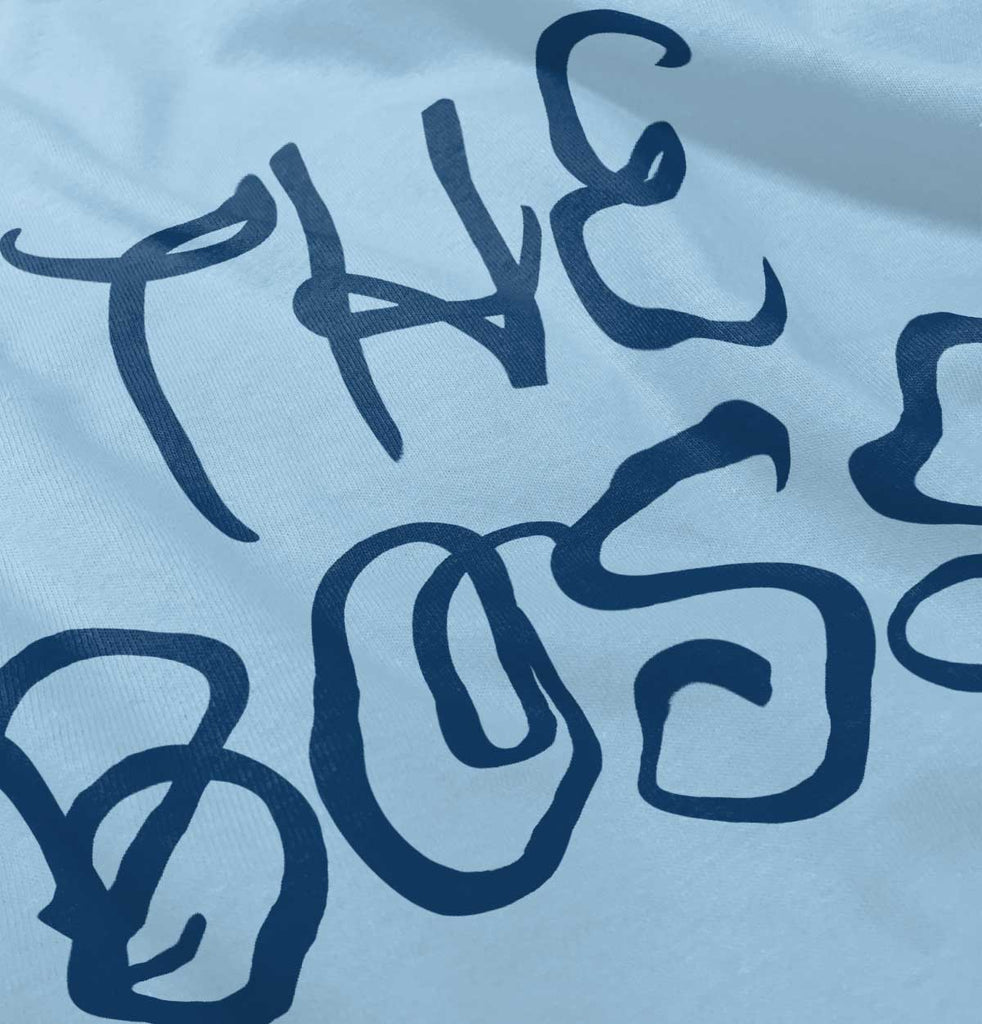 The Boss Romper Bodysuit-Direct To Garment Print-Brisco Baby