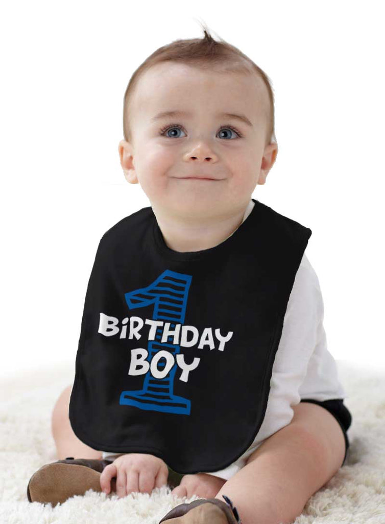 Birthday Boy Infant Baby Bib-Direct To Garment Print-Brisco Baby