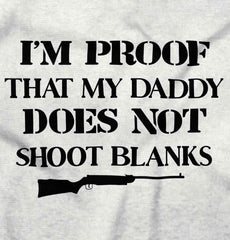 Shoot Blanks Romper Bodysuit-Direct To Garment Print-Brisco Baby