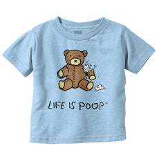 Ripped Teddy Bear Infant Toddler T Shirt-Direct To Garment Print-Brisco Baby