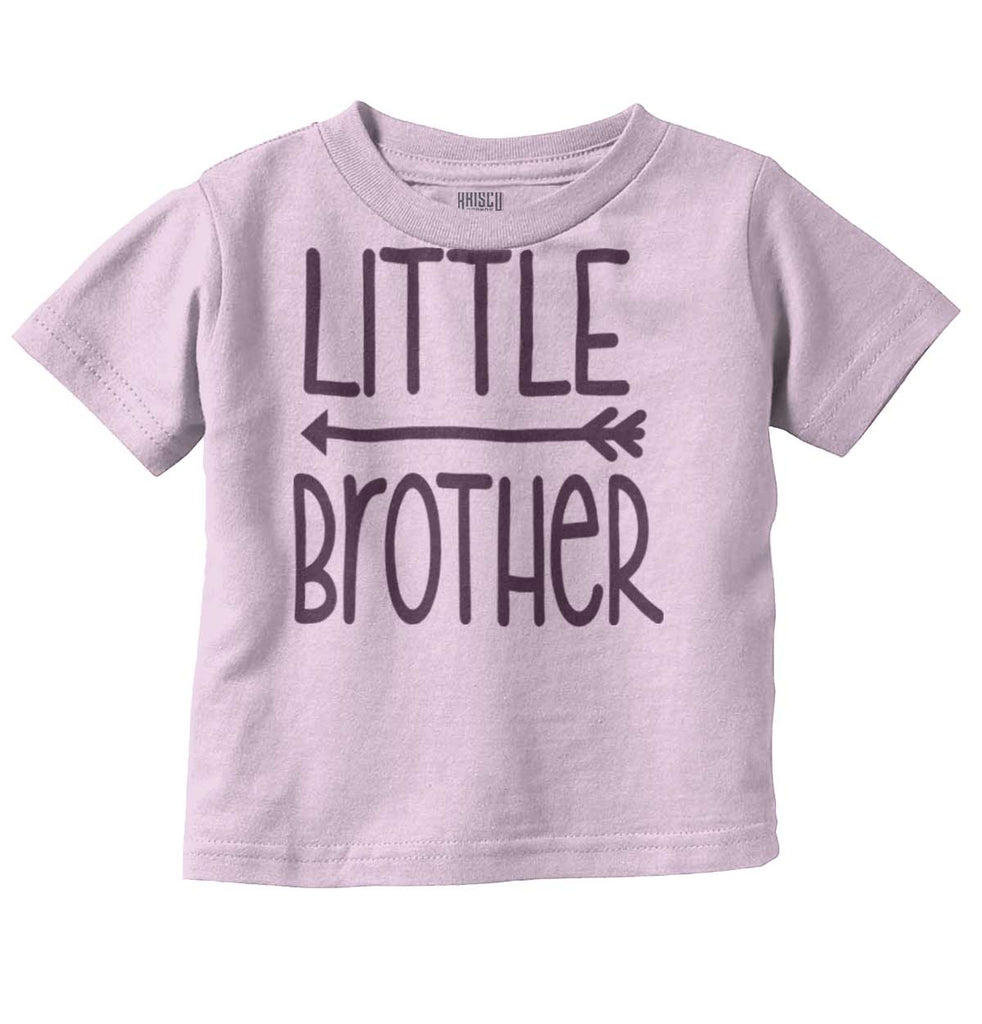 Little Brother Infant Toddler T Shirt-Direct To Garment Print-Brisco Baby