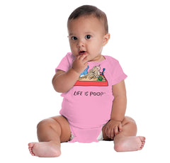 Dog Sandbox Romper Bodysuit-Direct To Garment Print-Brisco Baby