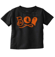 Boo Ghost Infant Toddler T Shirt-Direct To Garment Print-Brisco Baby