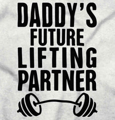 Lifting Partner Toddler Football Jersey Tee-Direct To Garment Print-Brisco Baby