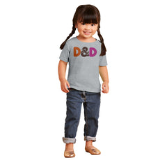Dungeons Fantasy Tabletop Gamer Infant Toddler T Shirt-Direct To Garment Print-Brisco Baby
