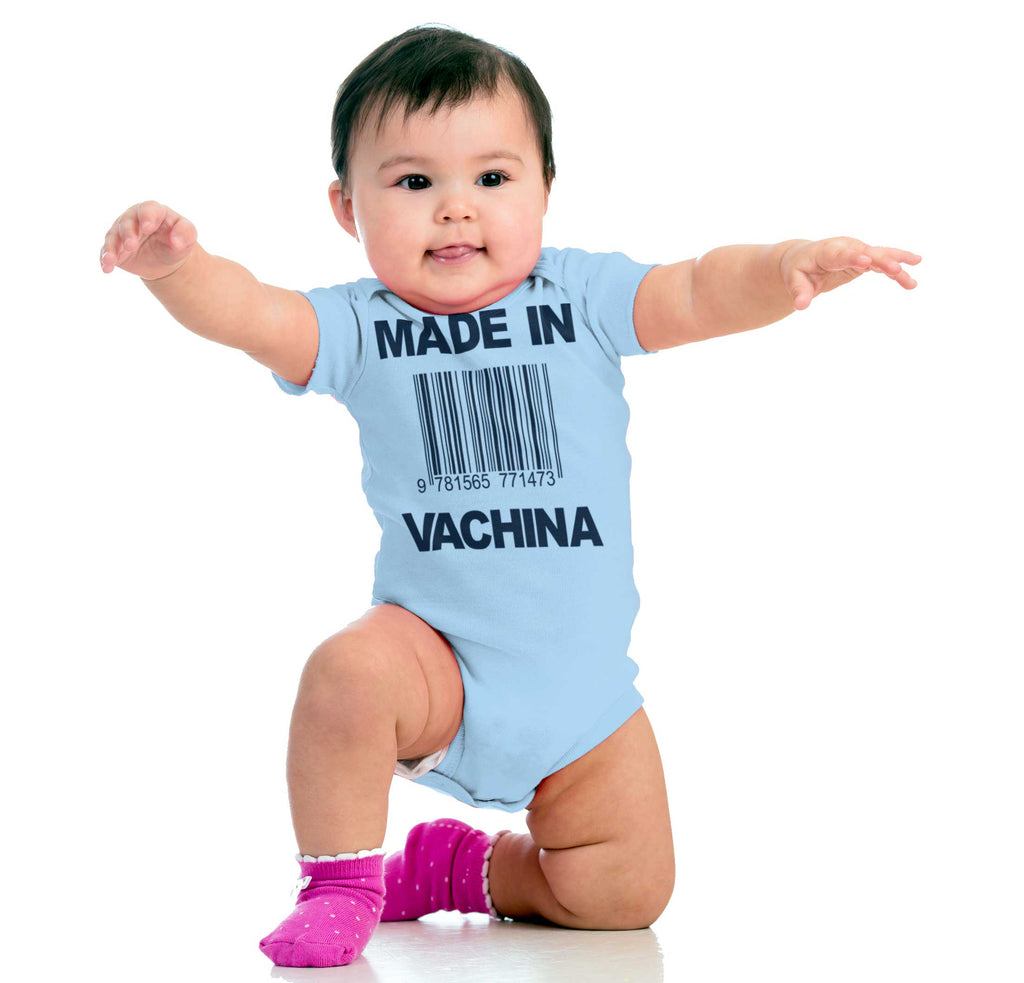 Made In Vachina Romper Bodysuit-Direct To Garment Print-Brisco Baby