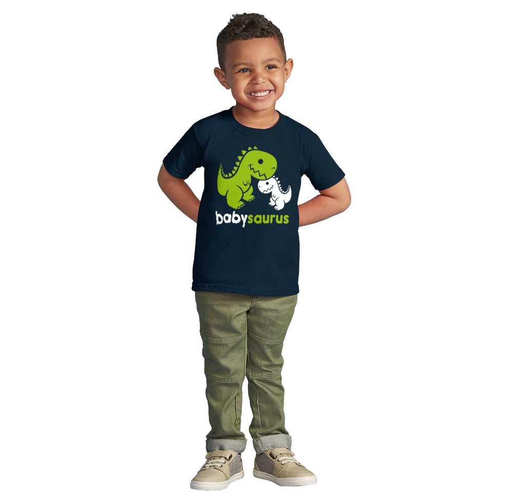Babysaurus Rex Infant Toddler T Shirt-Direct To Garment Print-Brisco Baby