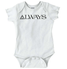 Always Illuminati Romper Bodysuit-Direct To Garment Print-Brisco Baby