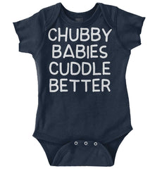 Chubby Babies Romper Bodysuit-Direct To Garment Print-Brisco Baby