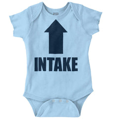 Intake Romper Bodysuit-Direct To Garment Print-Brisco Baby