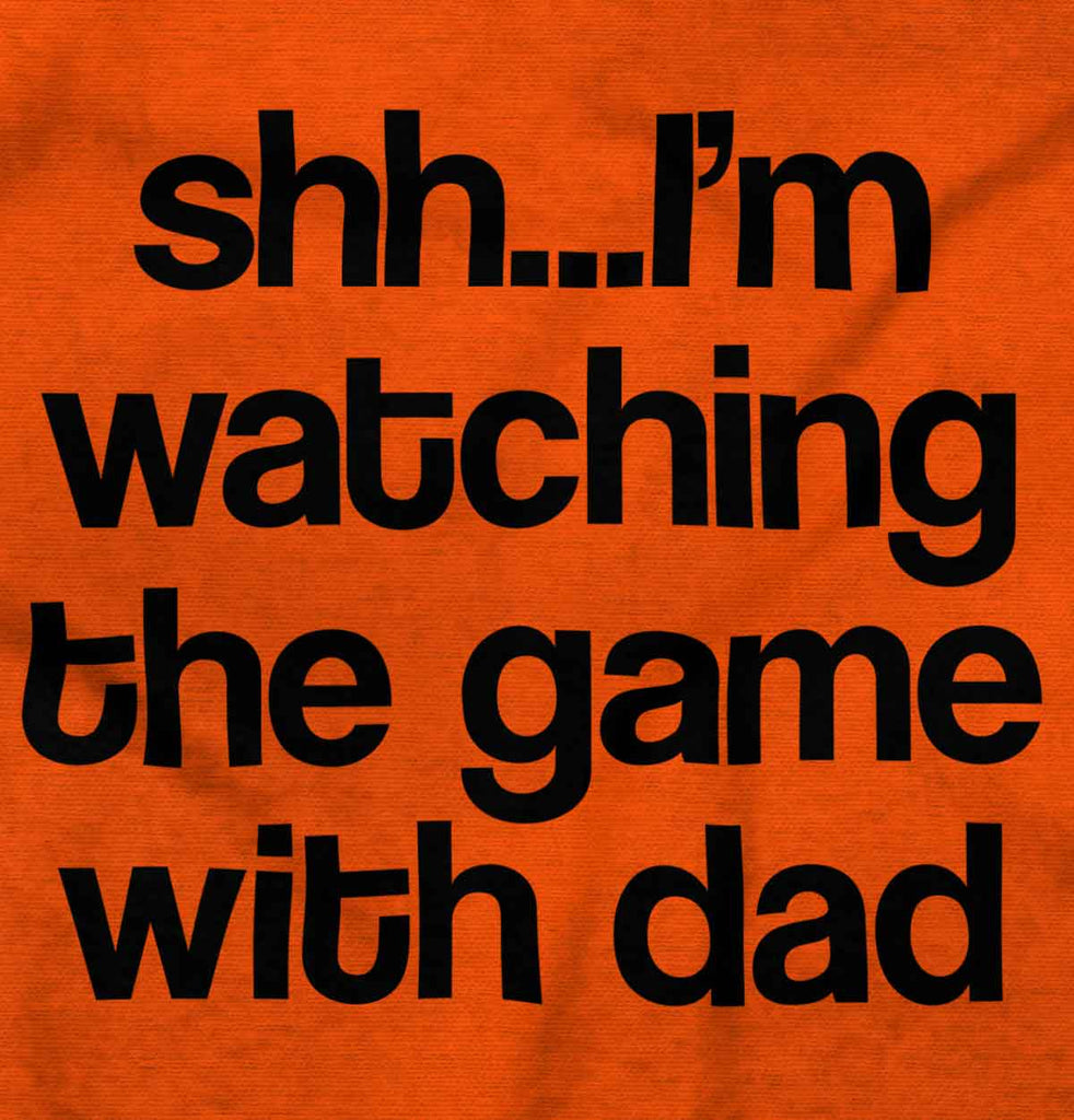 Watching the Game Romper Bodysuit-Direct To Garment Print-Brisco Baby