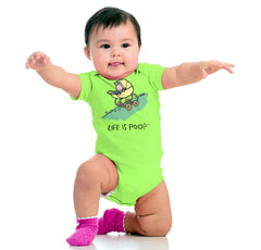 Downhill Stroller Romper-Direct To Garment Print-Brisco Baby