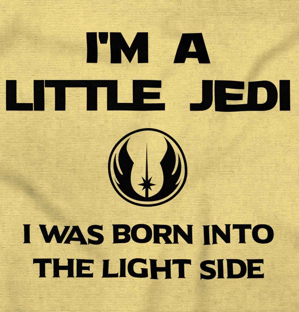 Little Jedi Infant Toddler T Shirt-Direct To Garment Print-Brisco Baby