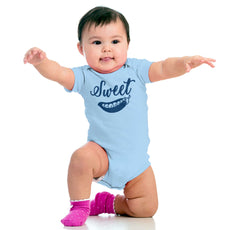 Sweet Pea Romper Bodysuit-Direct To Garment Print-Brisco Baby