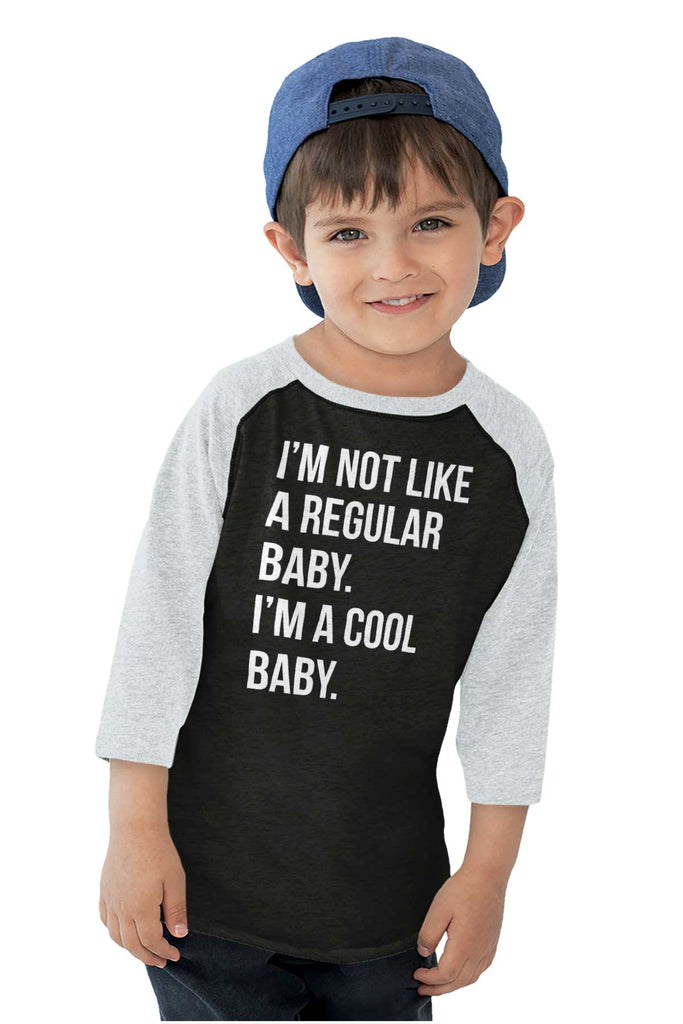 Cool Baby Toddler Baseball-Direct To Garment Print-Brisco Baby