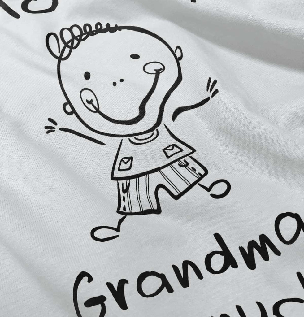 Love My Grandma Toddler Baseball-Direct To Garment Print-Brisco Baby