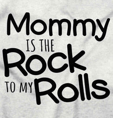 Rock To My Rolls Infant Toddler T Shirt-Direct To Garment Print-Brisco Baby