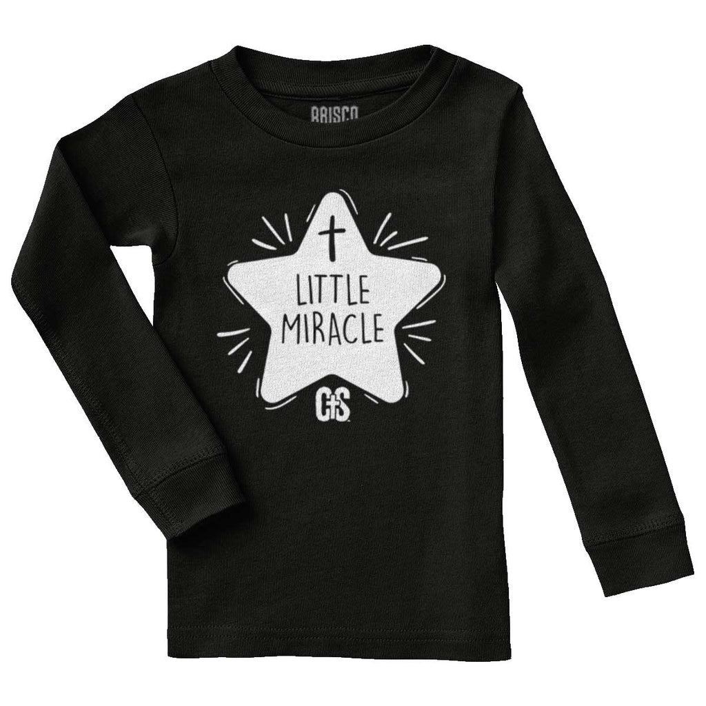 Little Miracle Solid Baby Pajama Top-Direct To Garment Print-Brisco Baby