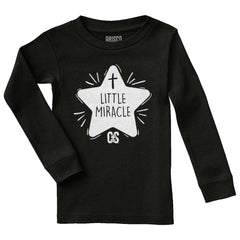 Little Miracle Solid Baby Pajama Top-Direct To Garment Print-Brisco Baby