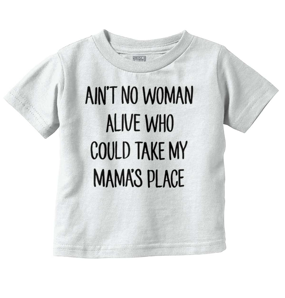 Ain't No Woman Infant Toddler T Shirt-Direct To Garment Print-Brisco Baby