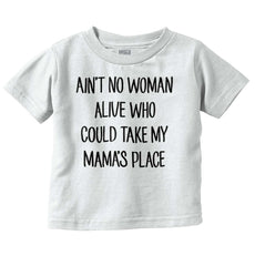 Ain't No Woman Infant Toddler T Shirt-Direct To Garment Print-Brisco Baby