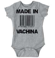 Made In Vachina Romper Bodysuit-Direct To Garment Print-Brisco Baby