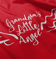 Grandma's Little Angel Infant Toddler T Shirt-Direct To Garment Print-Brisco Baby
