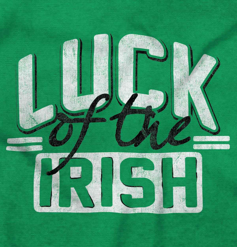 Luck Of The Irish Romper Bodysuit-Direct To Garment Print-Brisco Baby