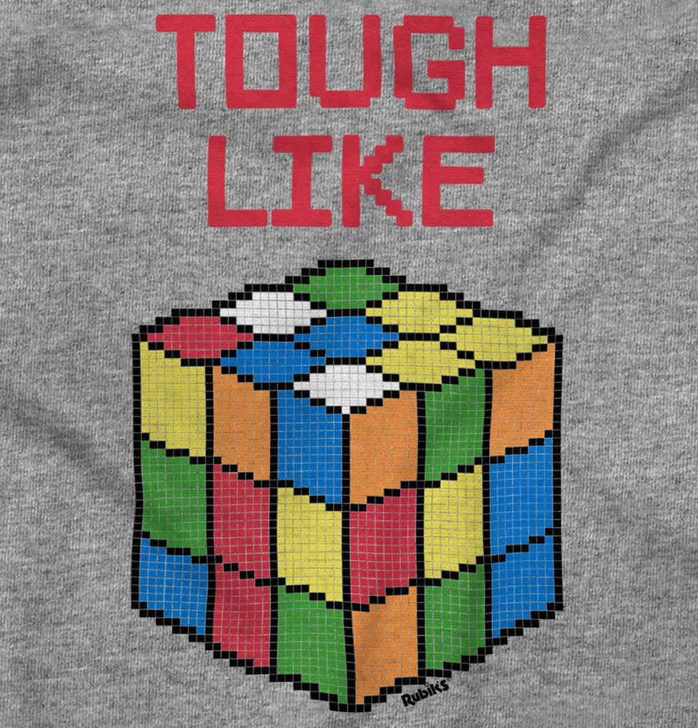 Tough Like Rubik's Romper Bodysuit-Direct To Garment Print-Brisco Baby