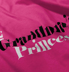 Grandma's Princess Infant Toddler T Shirt-Direct To Garment Print-Brisco Baby