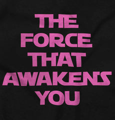 Force Awakens You Toddler Ruffled Trim T-Shirt-Direct To Garment Print-Brisco Baby