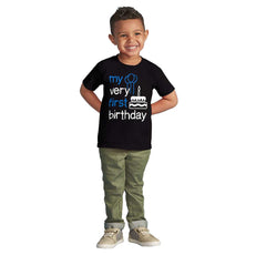 Very First Birthday Infant Toddler T Shirt-Direct To Garment Print-Brisco Baby