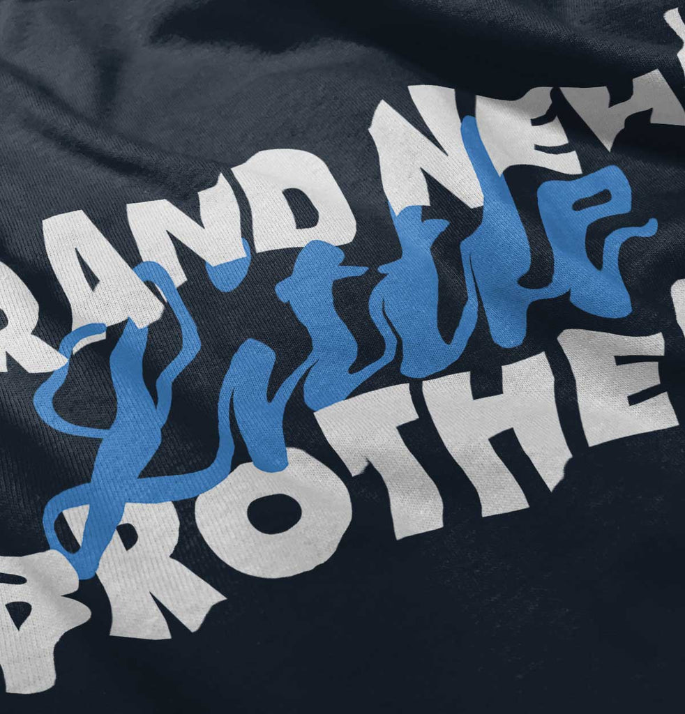 Brand New Little Brother Infant Toddler T Shirt-Direct To Garment Print-Brisco Baby