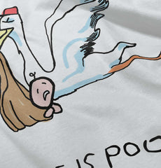 Stork Infant Toddler T Shirt-Direct To Garment Print-Brisco Baby