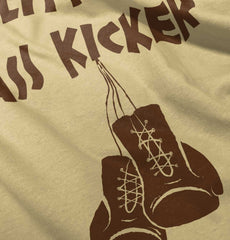 Little Ass Kicker Romper Bodysuit-Direct To Garment Print-Brisco Baby