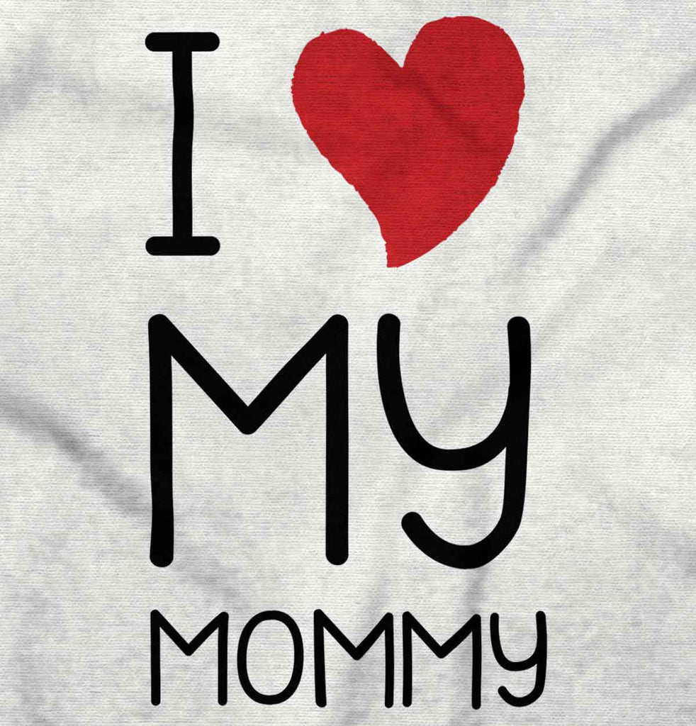 Love My Mommy Romper Bodysuit-Direct To Garment Print-Brisco Baby