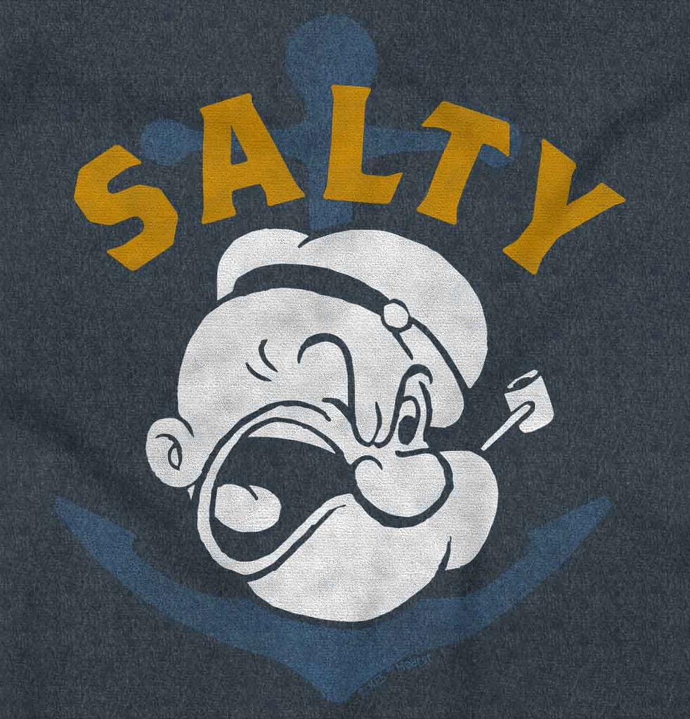 Salty Toddler Football Jersey Tee-Direct To Garment Print-Brisco Baby