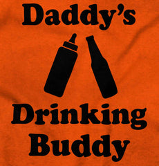 Drinking Buddy Romper Bodysuit-Direct To Garment Print-Brisco Baby