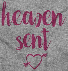 Heaven Sent Toddler Baseball-Direct To Garment Print-Brisco Baby