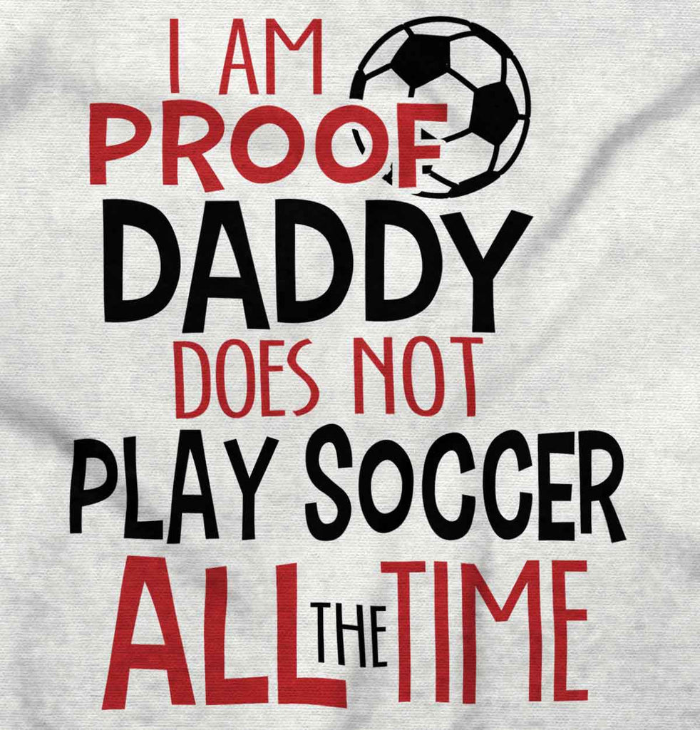 Soccer Dad Romper Bodysuit-Direct To Garment Print-Brisco Baby
